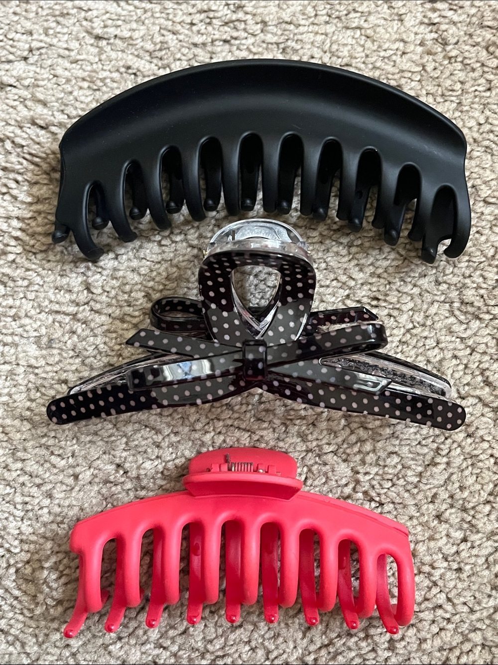 Piper K 3-Piece Claw Clips